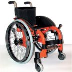Offcarr Funky Wózek inwalidzki aktywny lekki, składany, na sztywnej ramie w wersji dla dorosłych i dzieci, na szybkozłączach