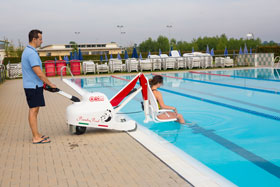 Panda Pool podnośnik basenowy dla osób niepełnosprawnych